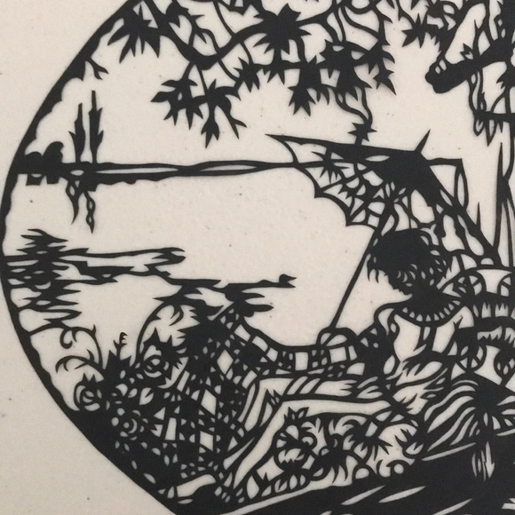 🔥ON SALE🔥Romance Couple💖 Handmade PaperCut Silhouette Scherenschnitte - Picture 3 of 6